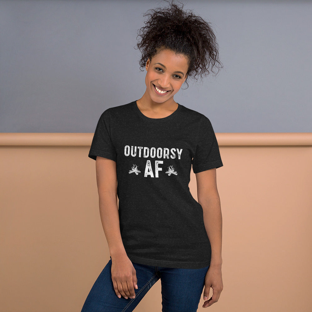 Unisex Premium T-shirt - Outdoorsy AF New Design