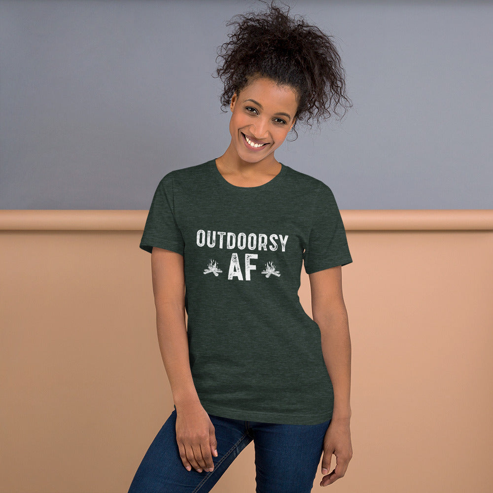 Unisex Premium T-shirt - Outdoorsy AF New Design
