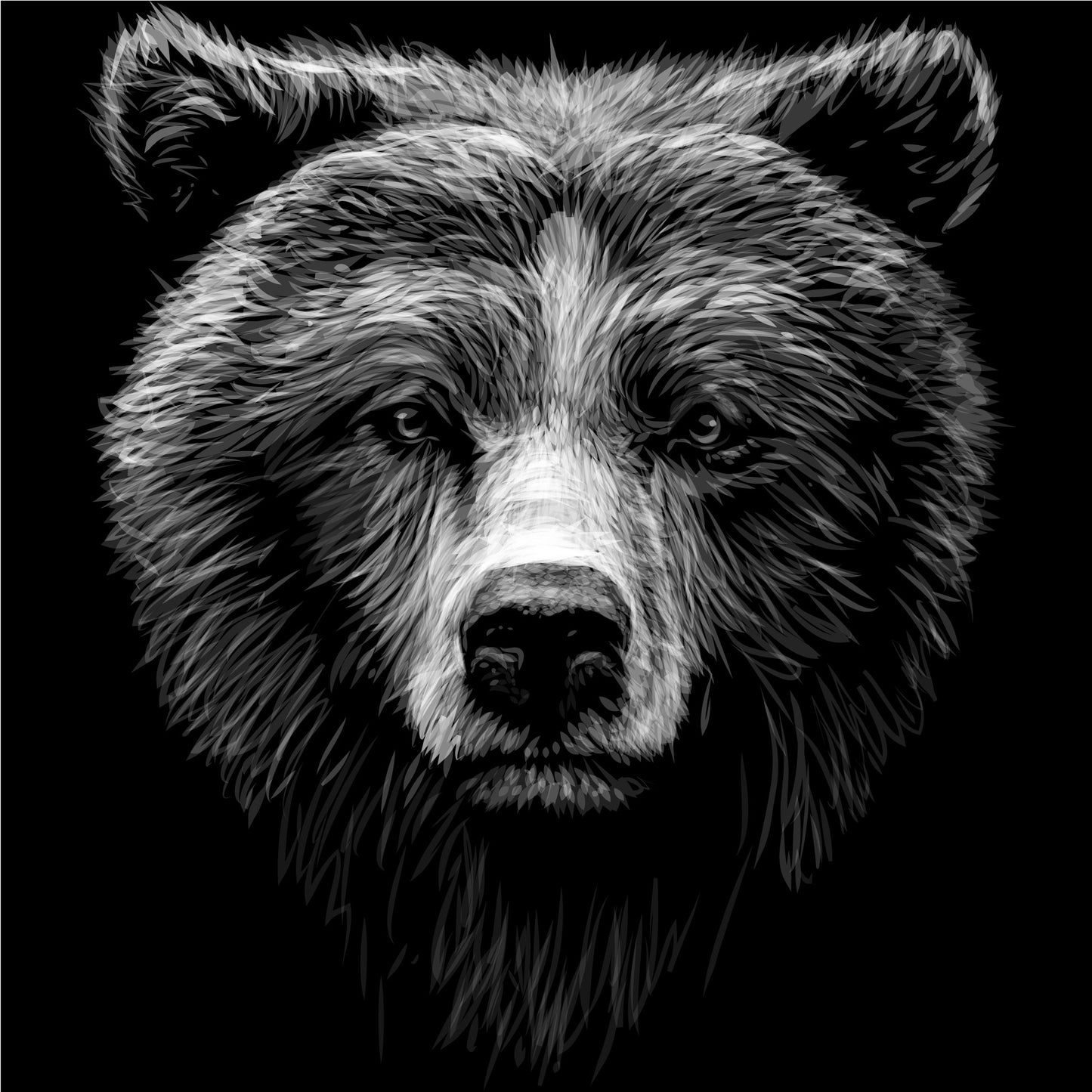 Unisex Hoodie - Big Bear